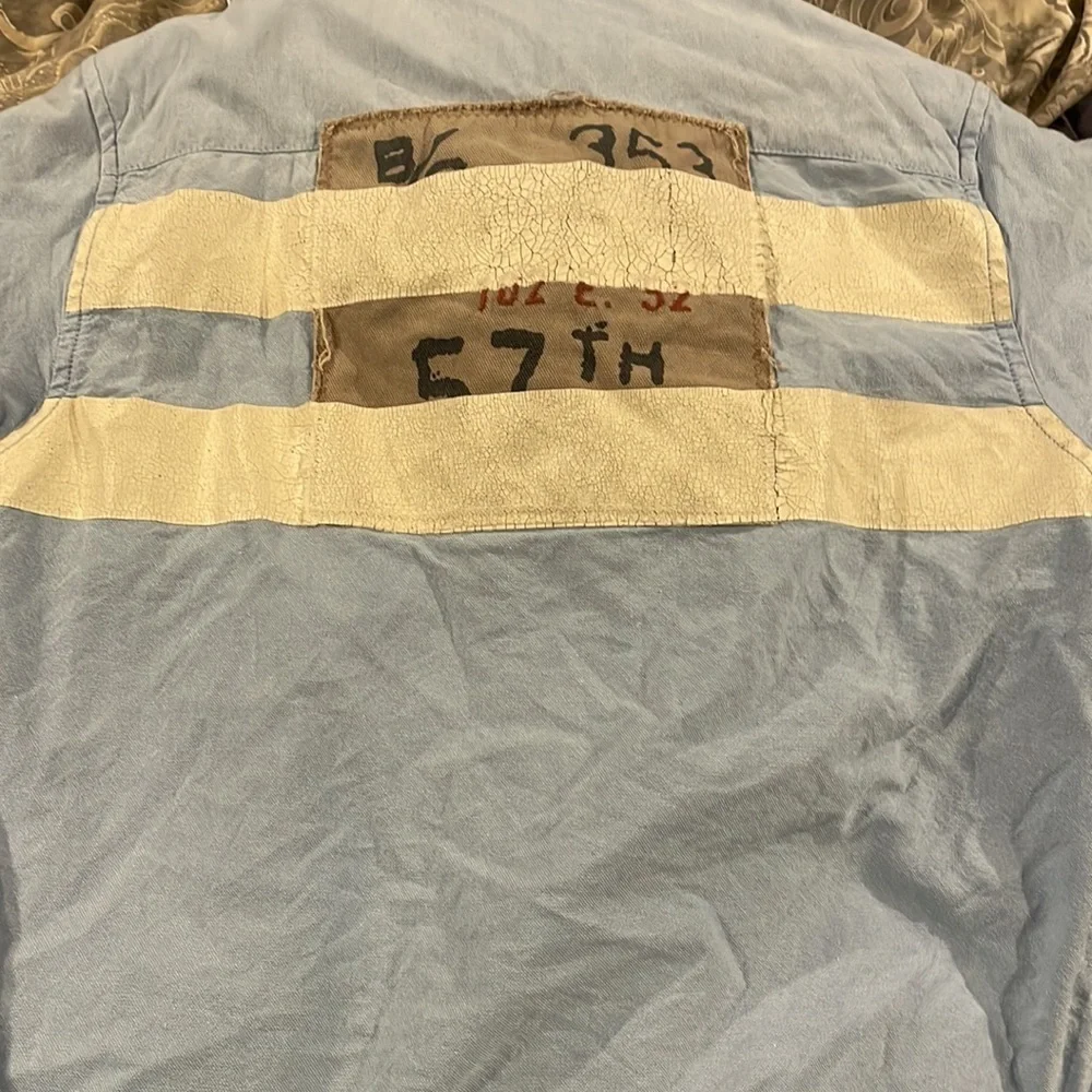 Saks scotch shrunk 2 layer button down shirt